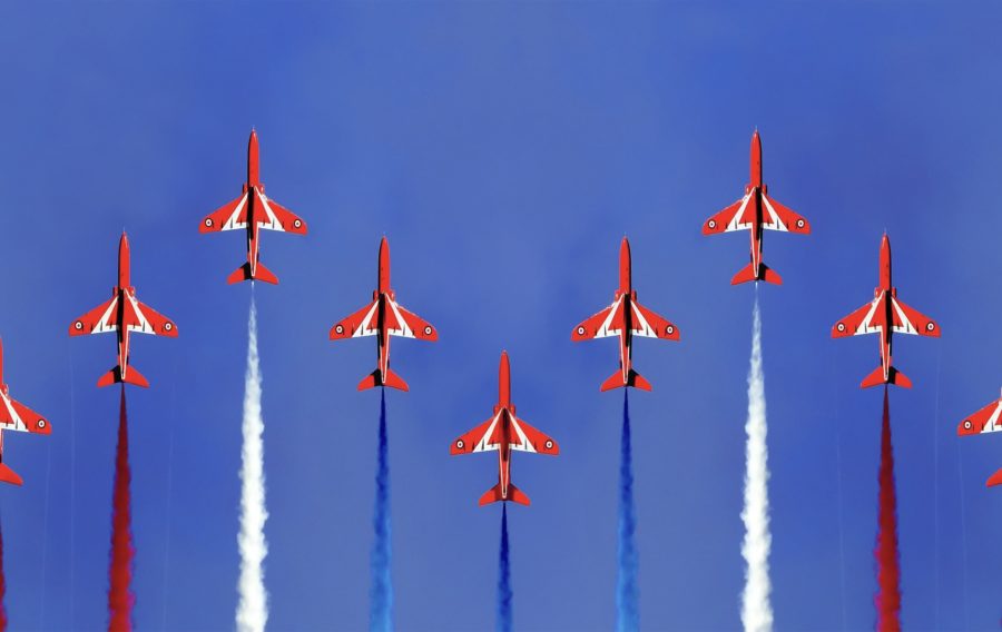 Red Arrows Deployment