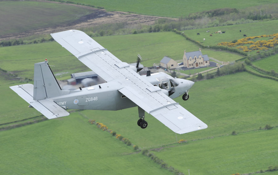 Avionic upgrades for the RAF’S Britten-Norman Islanders