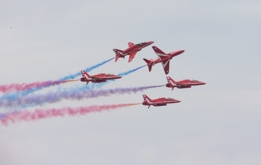 Red Arrows gear up for Canada tour