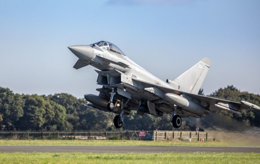 RAF Typhoon Jets