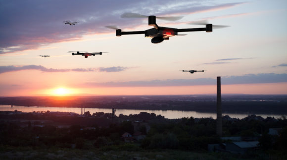 Raytheon developing high-power microwave HPM counter drone system