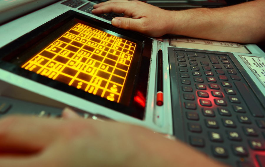 Royal Navy Radar Keyboard