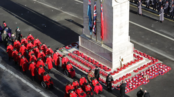 Armed Forces lead nation in Cenotaph service