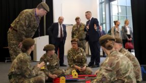 Cadet Expansion Programme reaches 500 unit target