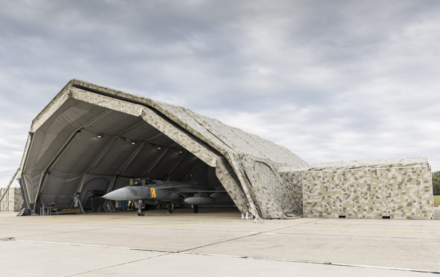 Saab delivers DAM deployable maintenance facility to Hungary