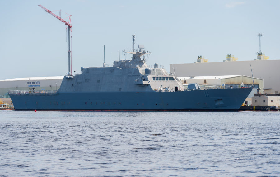 US Navy to Christen Littoral Combat Ship Mobile