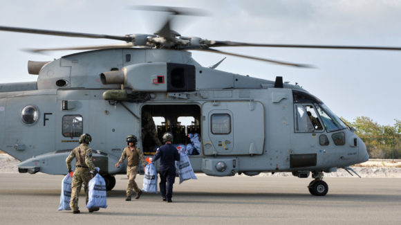 UK Armed Forces step up support to the Caribbean Overseas Territories
