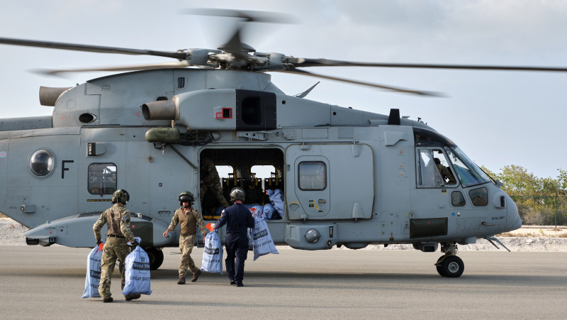 UK Armed Forces step up support to the Caribbean Overseas Territories