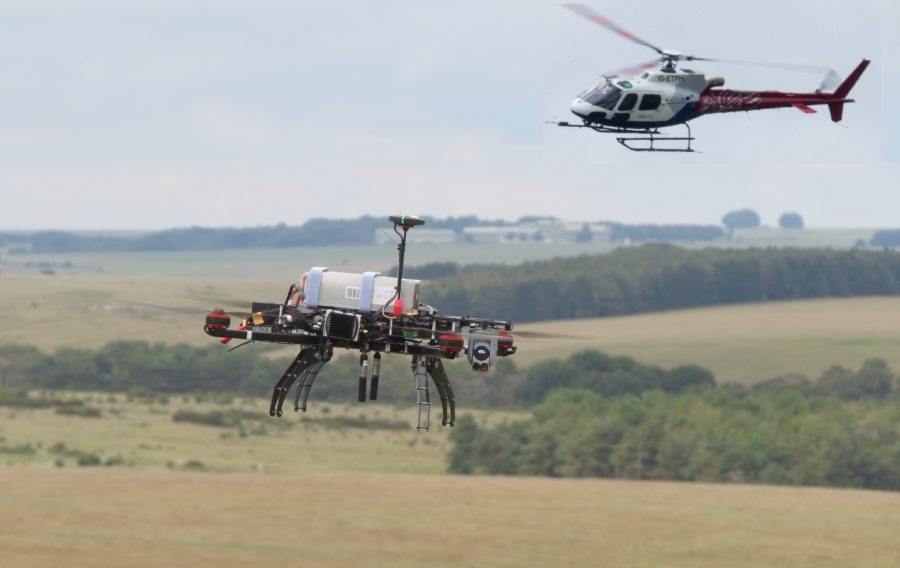 DPRTE Engage partner QinetiQ achieves UK’s first airborne manned:unmanned team demonstration