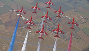 Red Arrows successfully complete Public Display Authority