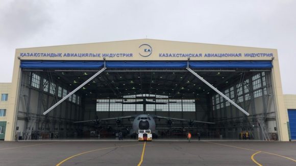 Royal Air Force A400M showcased in Kazakhstan