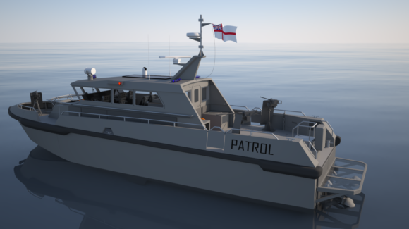 CGI OpenSea360 chosen for Royal Navy high-speed patrol craft