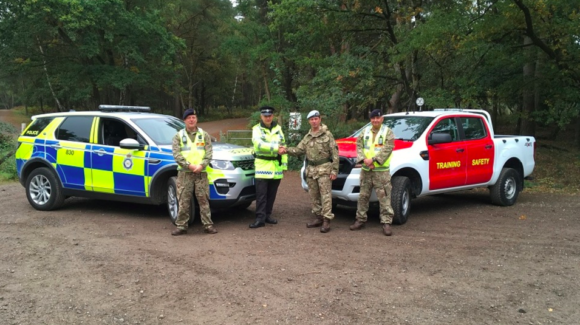 Ministry of Defence Police clamp down on illegal activity