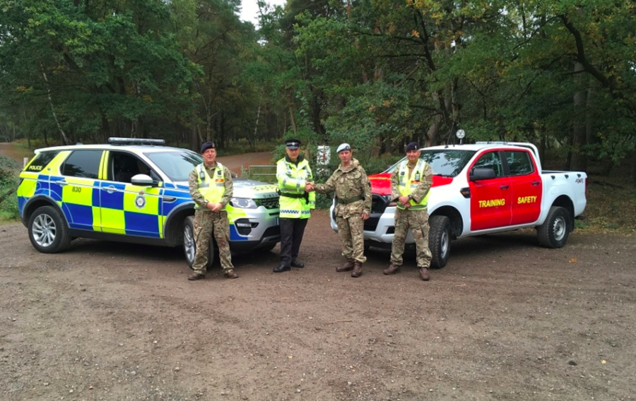 Ministry of Defence Police clamp down on illegal activity