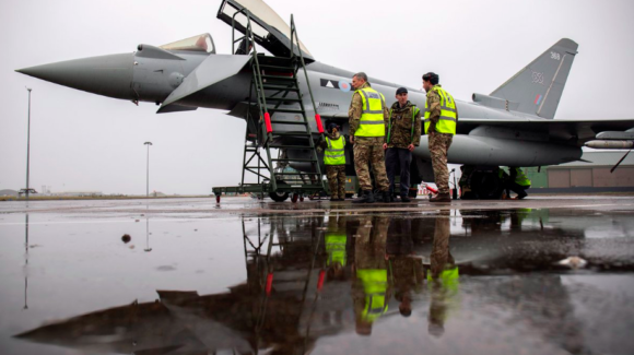 Runway works reach milestone at RAF Lossiemouth as aircraft return