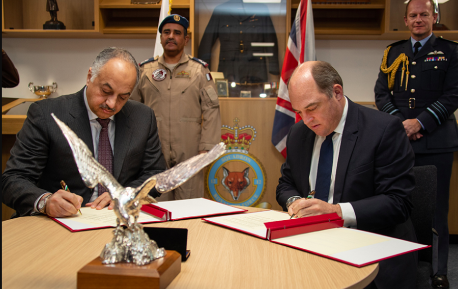 UK and Qatar commit to a stronger defence relationship