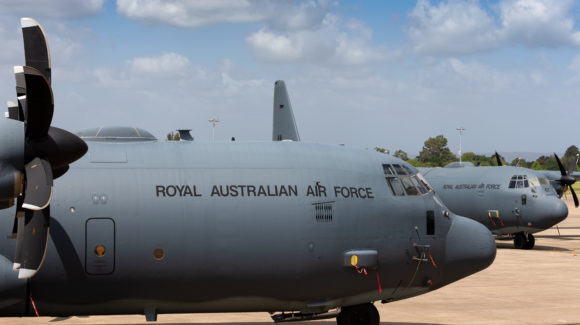 Ka-Band fitted on second RAAF C-130J Hercules