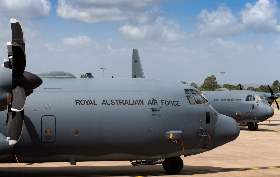 Ka-Band fitted on second RAAF C-130J Hercules