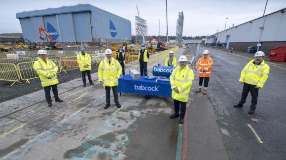 Babcock invests in technically advanced shipbuilding facility