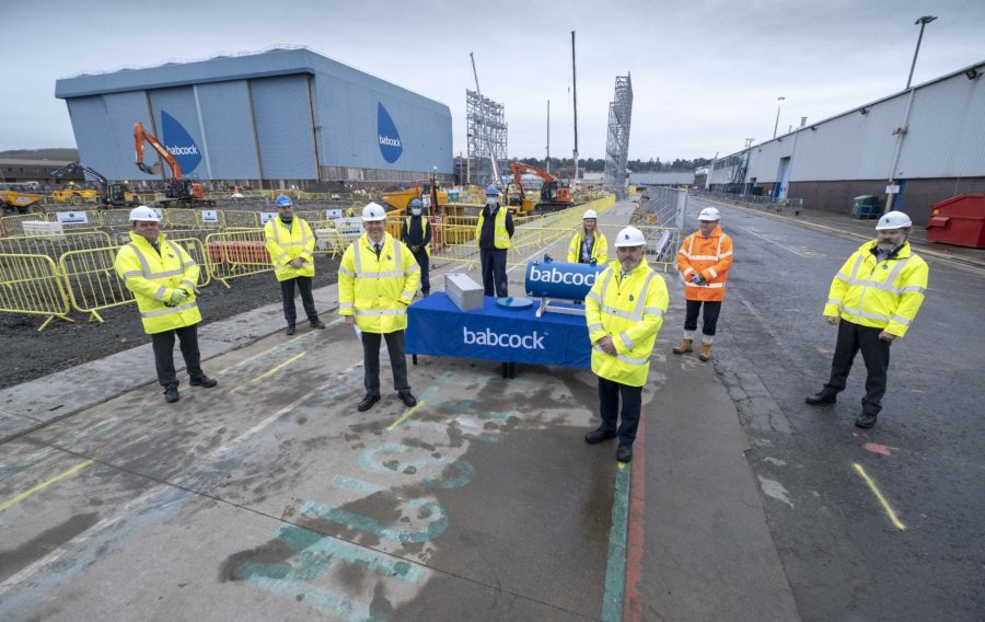 Babcock invests in technically advanced shipbuilding facility