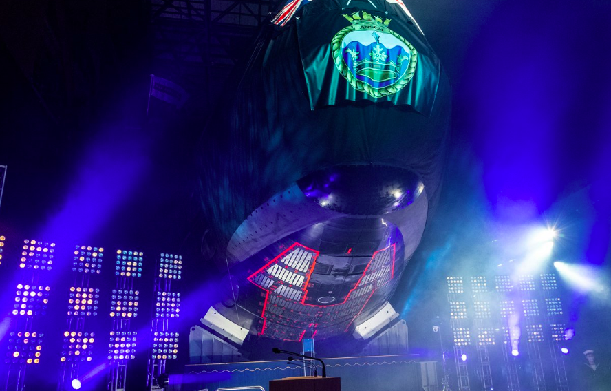 Fifth hunter-killer submarine officially named Anson