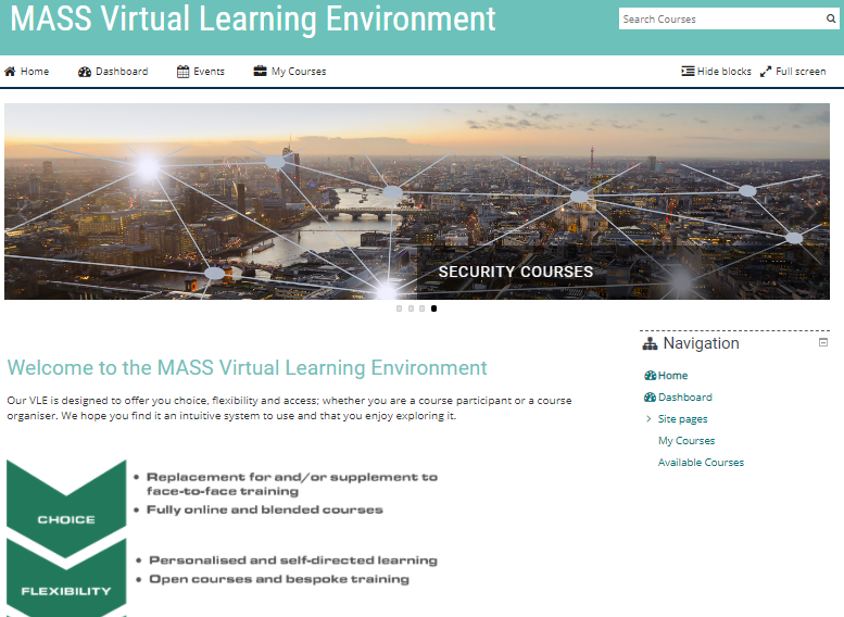 MASS launches specialist virtual learning platform