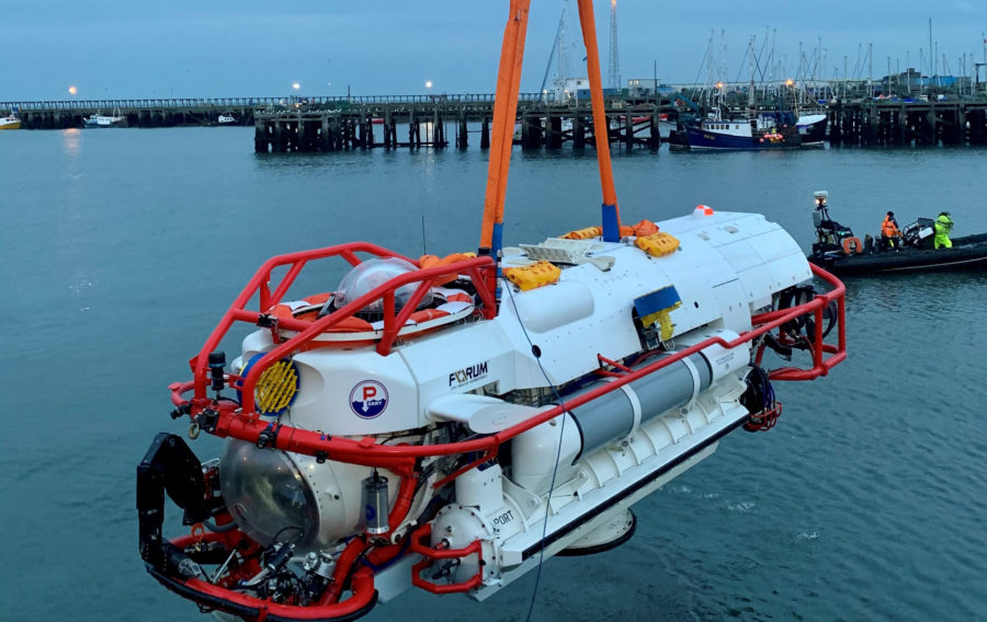 Forum manufactures technologically advanced submarine rescue vehicle