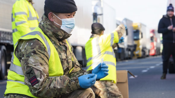 Over 5,000 Armed Forces deployed in support of the Covid response
