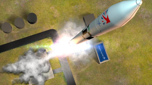 vertical satellite launch