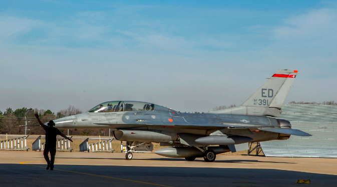 Lockheed Martin given first F-16 for depot sustainment program