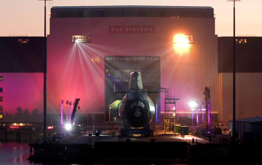 BAE Systems launch fifth state-of-the-art Astute submarine