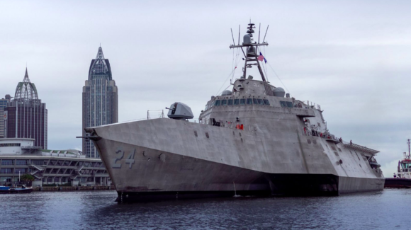 GE’s LM2500 gas turbines power USS OAKLAND Littoral Combat Ship