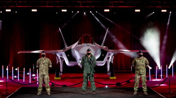 Lockheed Martin and RDAF celebrate debut of first Danish F-35 aircraft