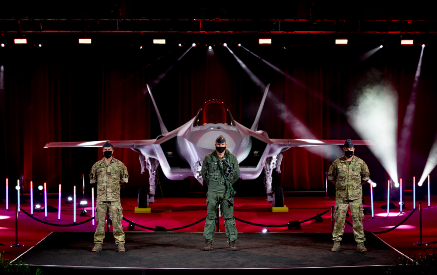 Lockheed Martin and RDAF celebrate debut of first Danish F-35 aircraft