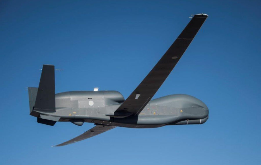 Northrop Grumman first flight of Japan’s RQ-4B Global Hawk