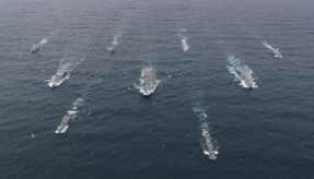 Record size and scope of Carrier Strike Group deployment announced