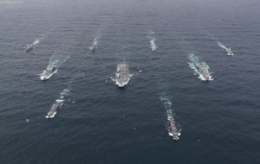 Record size and scope of Carrier Strike Group deployment announced