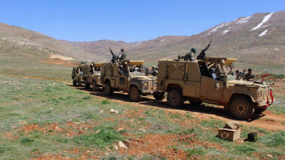 UK training on RWMIK Land Rover vehicles for Lebanese Army