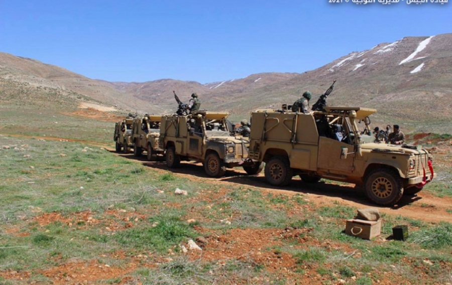 UK training on RWMIK Land Rover vehicles for Lebanese Army