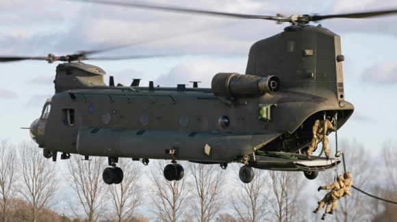 Chinook fleet modernisaton contract worth £1.4 billion agreed