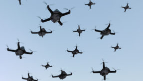 Future warfare: Blockchain-enabled swarm robotics