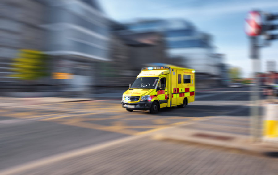 Rapid sanitising technology improves ambulance cleaning times