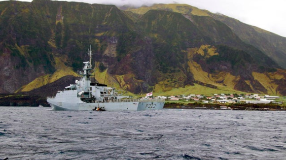Royal Navy and RAF combine efforts to deliver vaccines to world’s most remote Overseas Territory