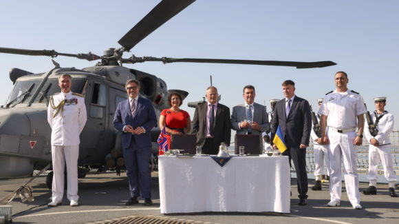 Babcock signs tripartite agreement to support enhancement of Ukrainian naval capabilities