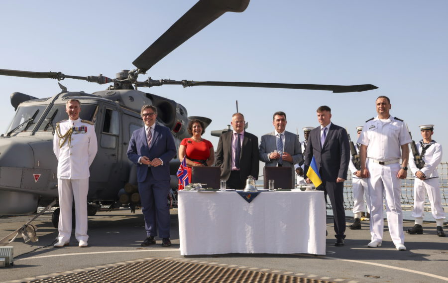 Babcock signs tripartite agreement to support enhancement of Ukrainian naval capabilities