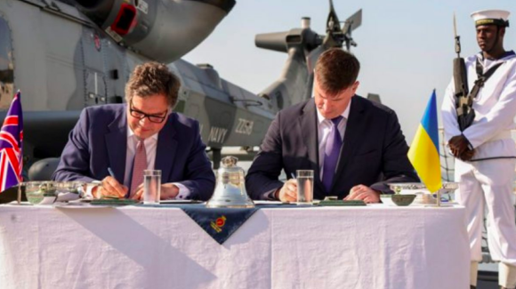 UK signs agreement to support enhancement of Ukrainian naval capabilities