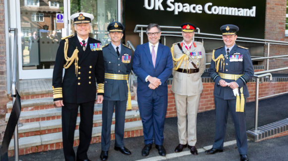 Special ceremony marks official launch of UK Space Command