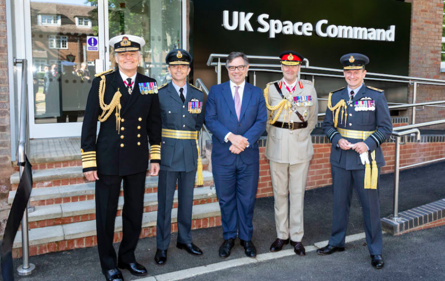 Special ceremony marks official launch of UK Space Command