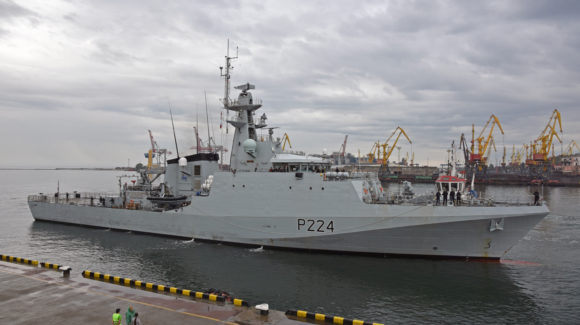 HMS Trent deploys to West Africa to support maritime security