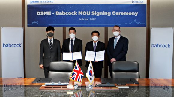 Babcock and DSME sign MOU to collaborate on systems integration programmes